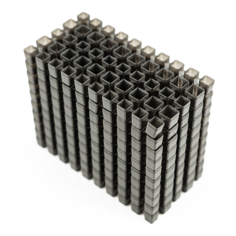 CUT MODULE - MODULAR CUPS FOR CUTTING - 500PCS - BLACK - imagine 2