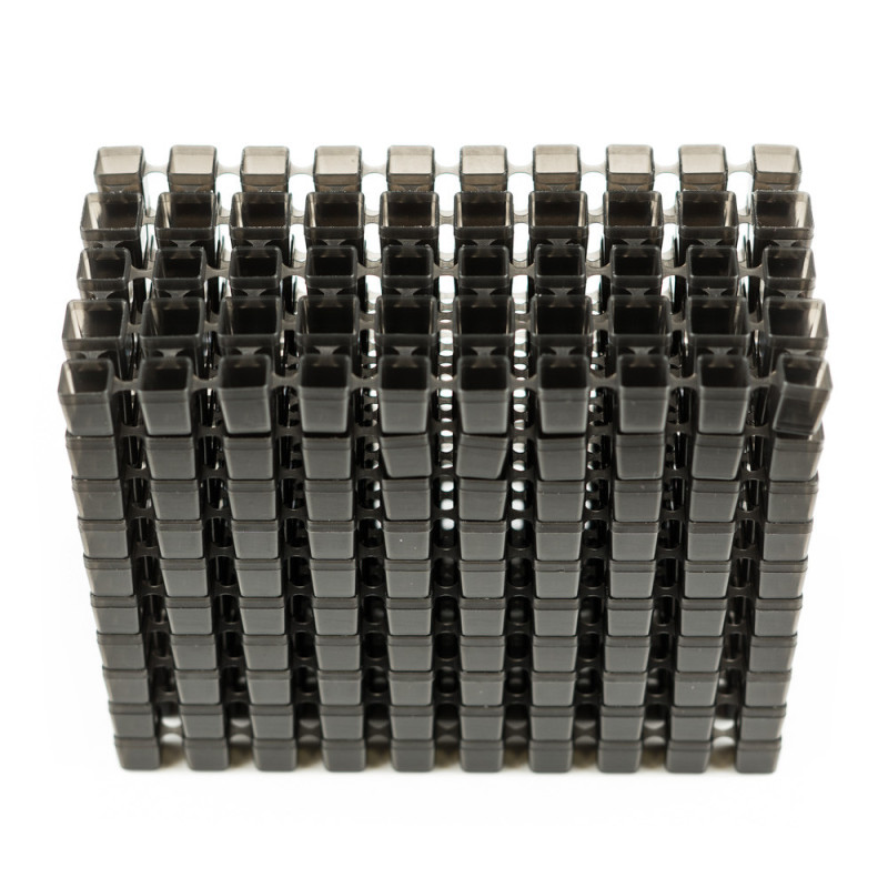 CUT MODULE - MODULAR CUPS FOR CUTTING - 500PCS - BLACK - imagine 3