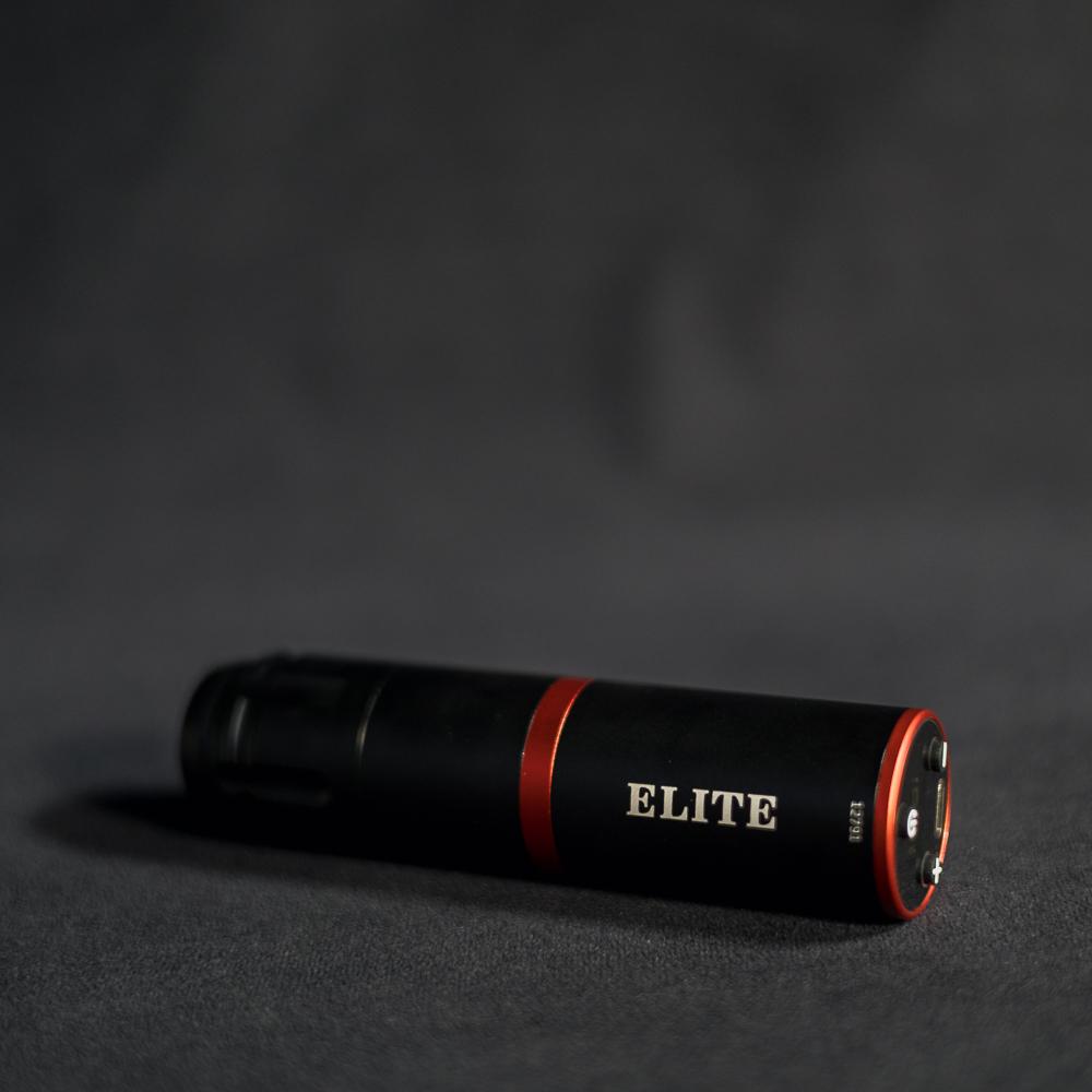 MAȘINĂ DE TATUAT WIRELESS ELITE FLY V2 ROSIE STROKE 3.5 MM - imagine 3